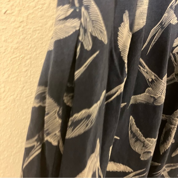 ModCloth Hell Bunny Lilou Swallow Printed Skirt- XS - Picture 11 of 12